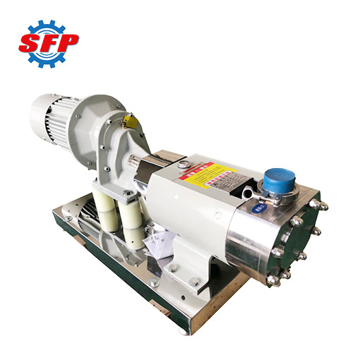 food grade sanitary lobe pump